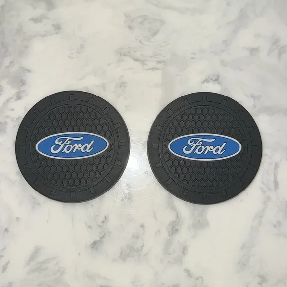 🆕 FORD Car Cup Holder Coasters - Picture 1 of 6